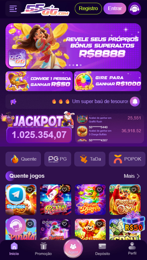 55gg.com Universo 55GG.com: Bônus Superaltos no 55gg.com